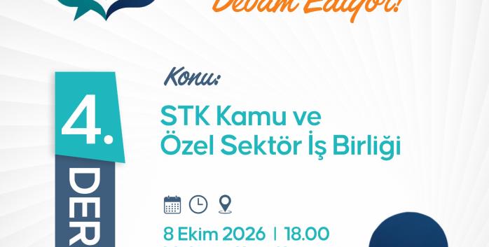 STK Kamu ve Özel Sektör İş Birliği