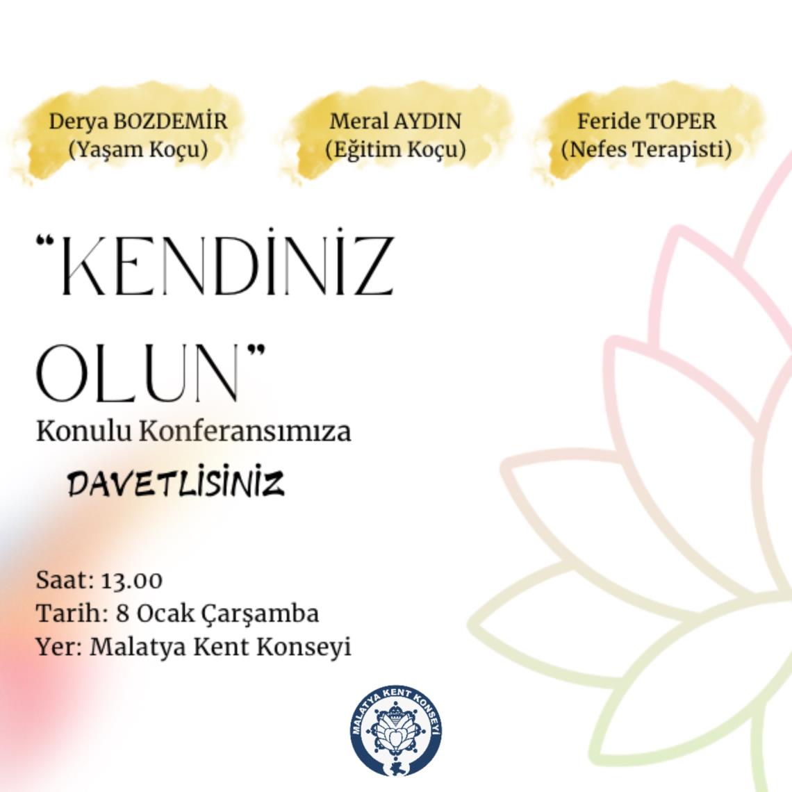 Kendiniz Olun