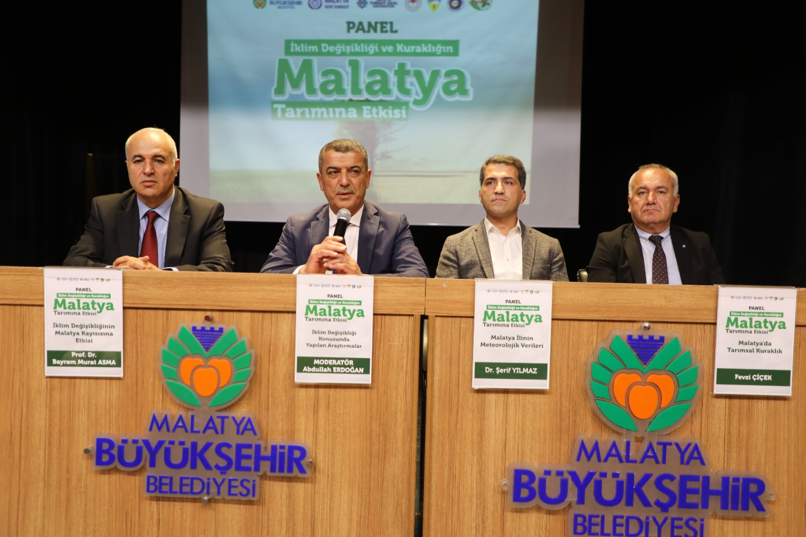 İklim Değişikliği ve Kuraklığın Malatya Tarımına Etkisi  Paneline Yoğun İlgi