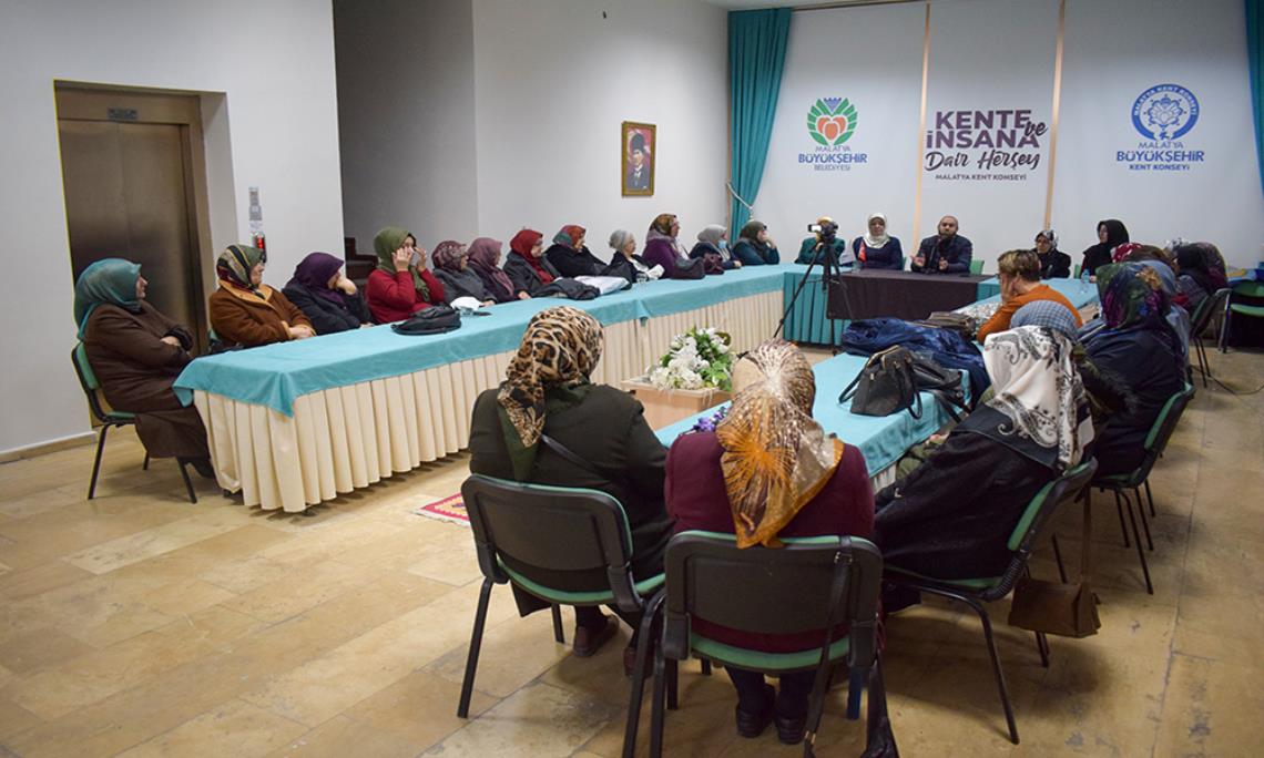 MALATYA KENT KONSEYİ KADIN MECLİSİ “EMANET” KONULU PROGRAM DÜZENLENDİ