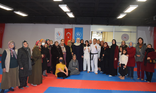 Kadınlara Savunma Sporları Hakkında Eğitim Verildi
