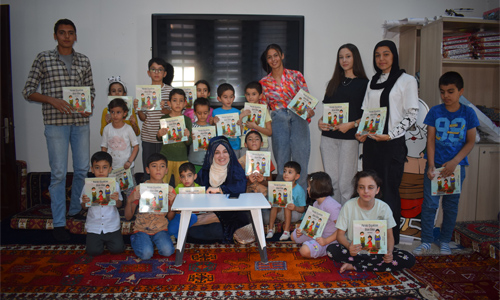 “Yalnız Değilsin Biz Bir Aileyiz” Projesinde Çocuklara Masal Terapisi Programı Düzenlendi