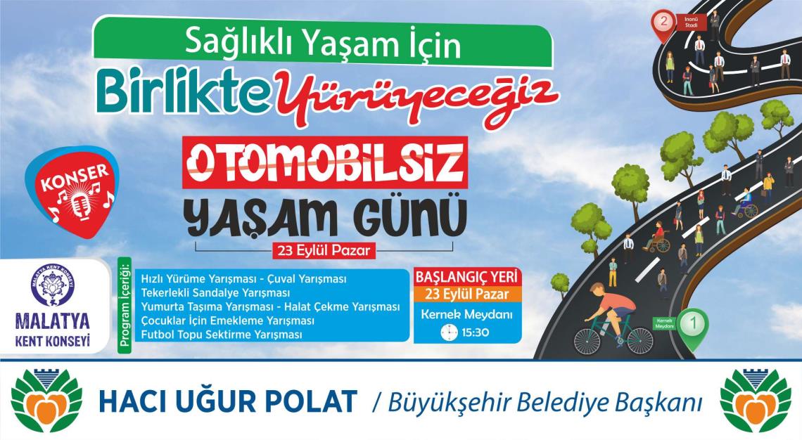 Sağlıklı Yaşam İçin Birlikte Yürüyoruz 