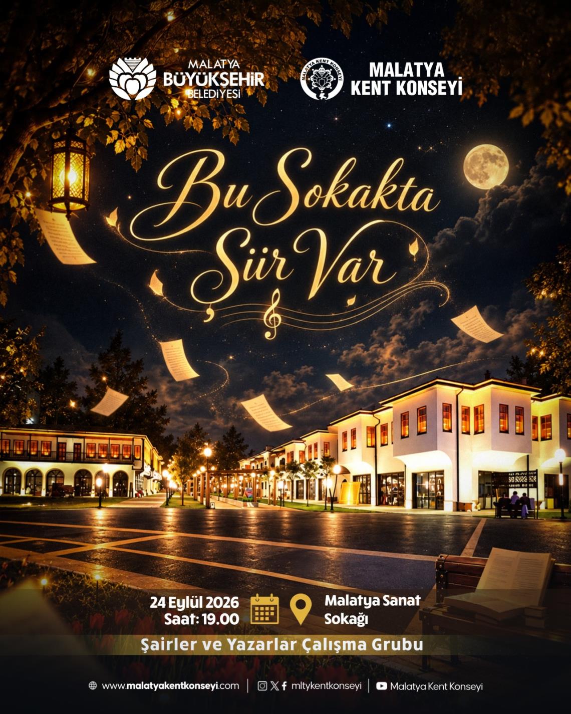 Sanat Sokağı’nda Şiir Akşamı: “Bu Sokakta Şiir Var”