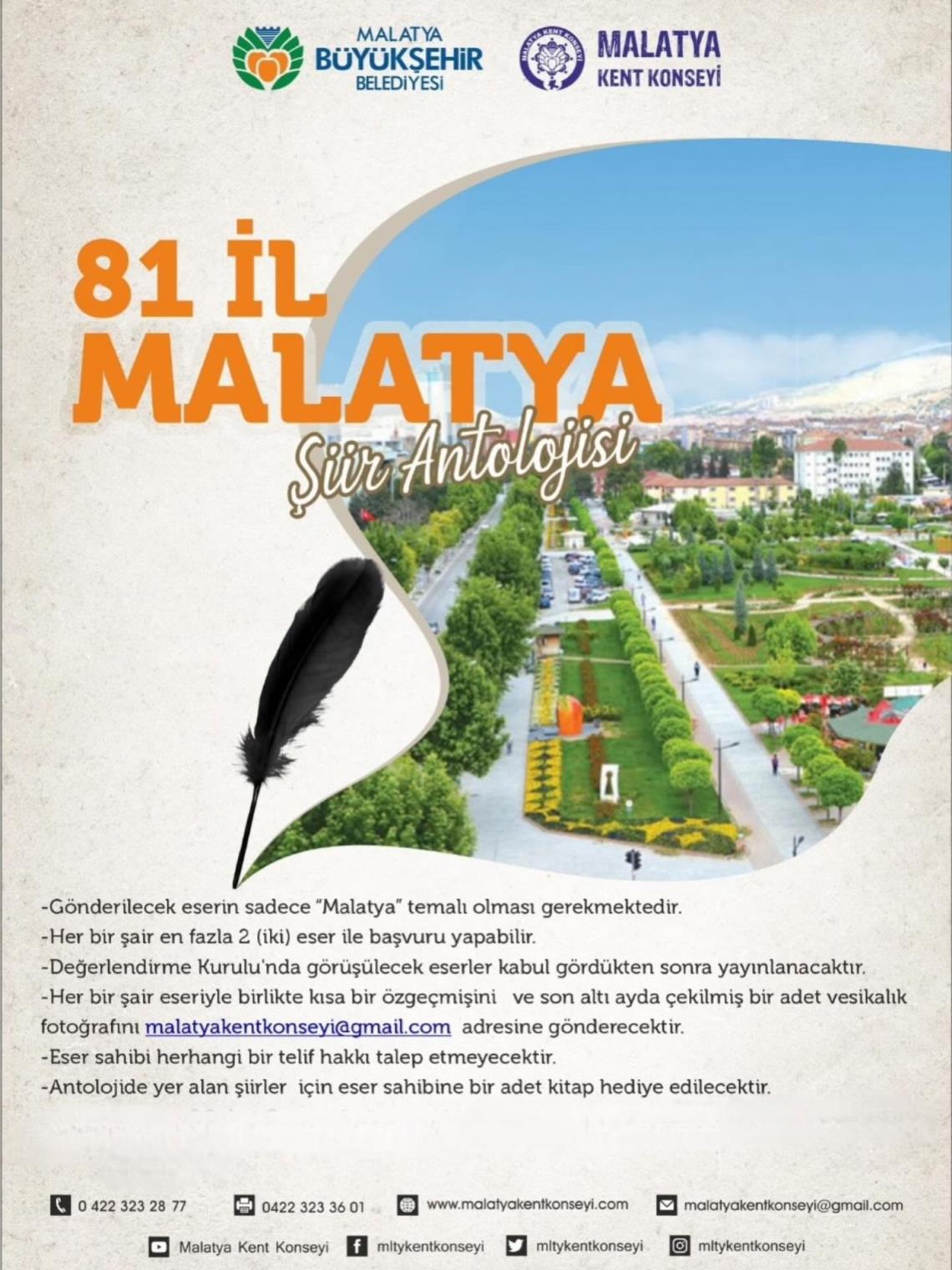 81 İl Malatya Şiir Antolojisi